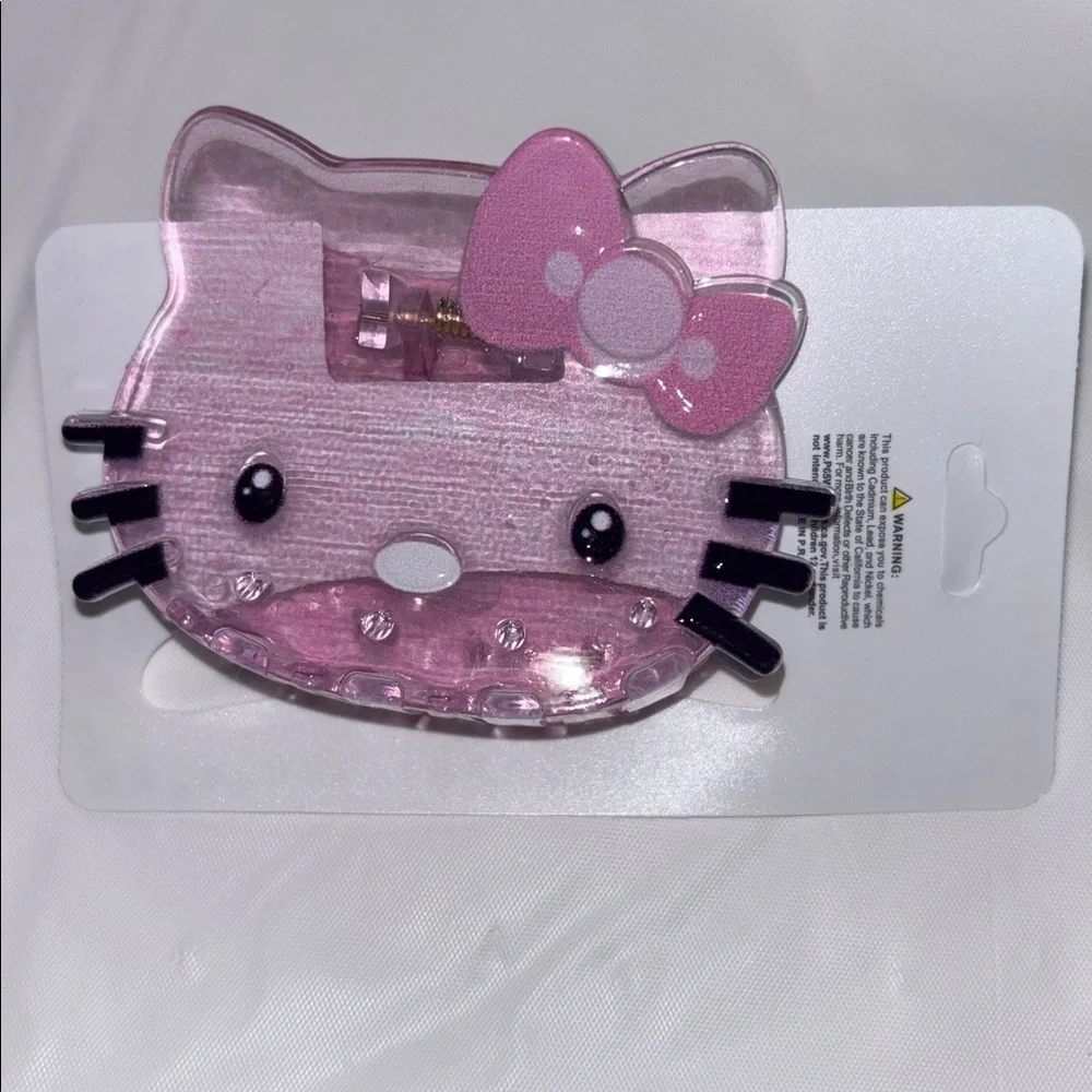 Hello Kitty Pink Hair Clip